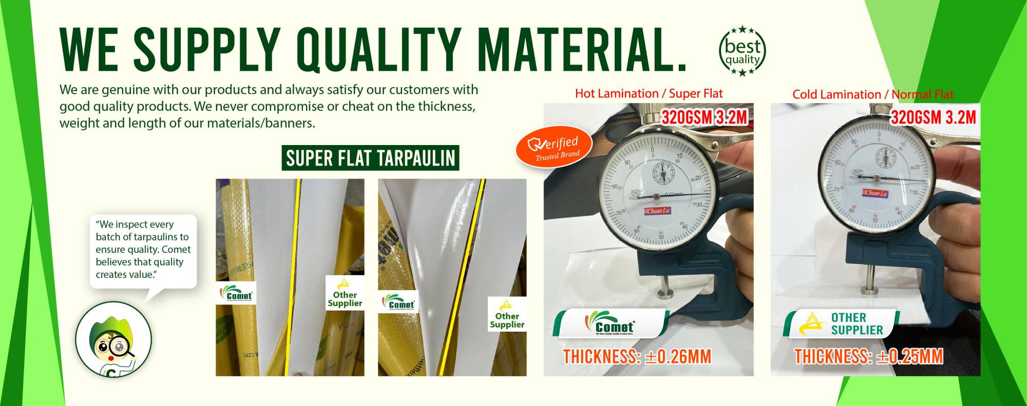 Comet Flex Supply Inkjet Printing Material Supplier Malaysia